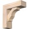 Ekena Millwork Balboa Block Smooth Bracket w/ Offset Brace, Douglas Fir, 5 1/2"W x 16"D x 16"H BKT0604X16X16BOA05SDF - alternate 1